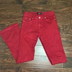 Fallon Taylor Boot-cut Merlot jeans